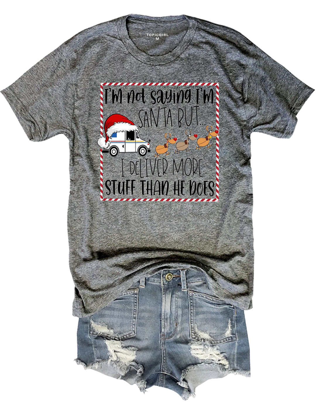 I'm Not Saying I'm Santa Tee