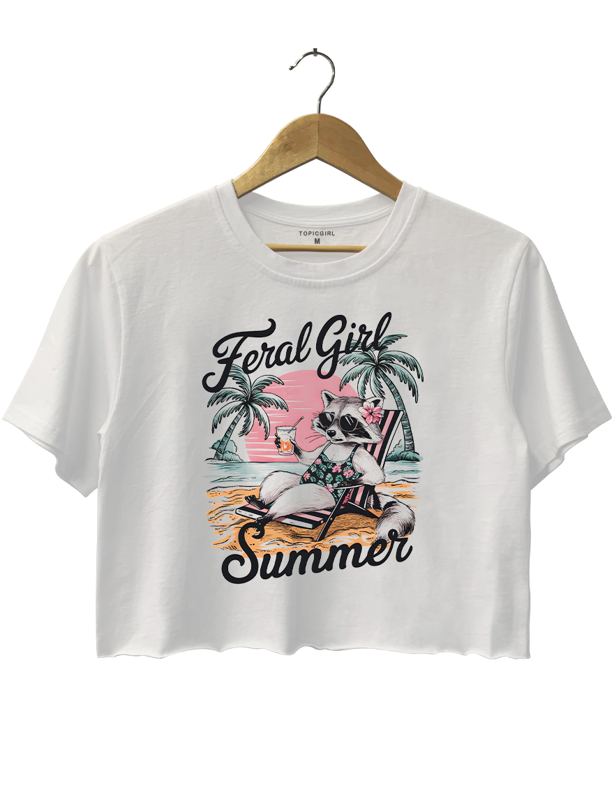 Feral Girl Summer Crop Top
