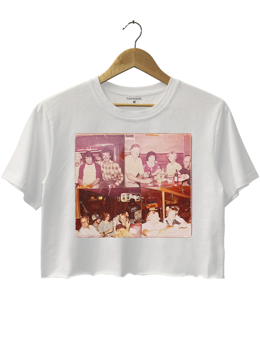 The Great American Bar Scene Crop Top