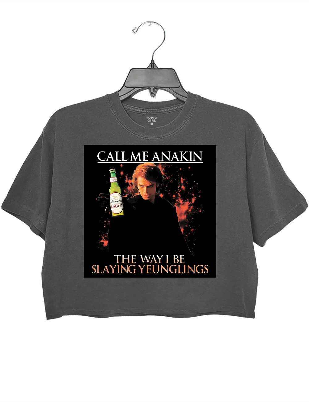 Call me Anakin The Why I Be Slaying Yeunglings Crop Top