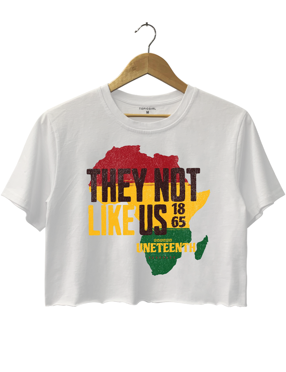 They Not Like Us Crop Top