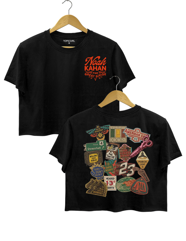 Noah Kahan The Divide Crop Top