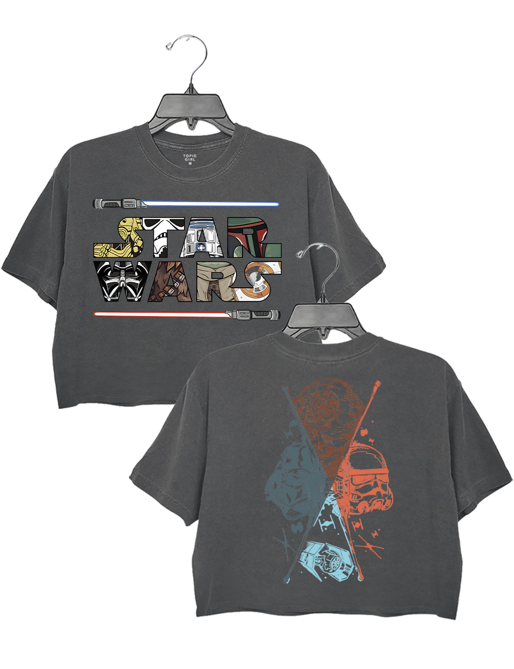 Classic Star Wars Crop Top