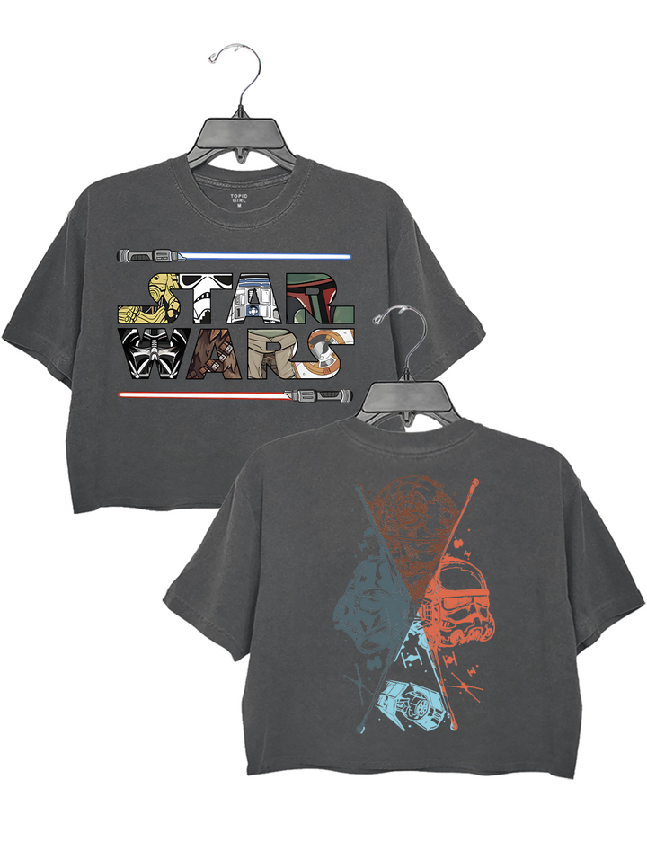 Classic Star Wars Crop Top