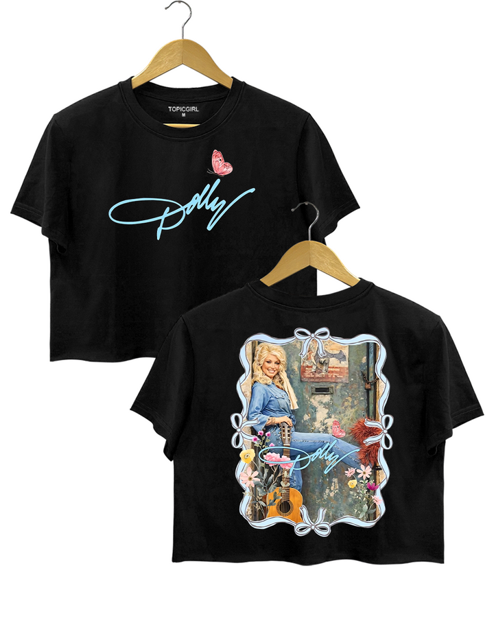 Dolly Parton Nashville Crop Top