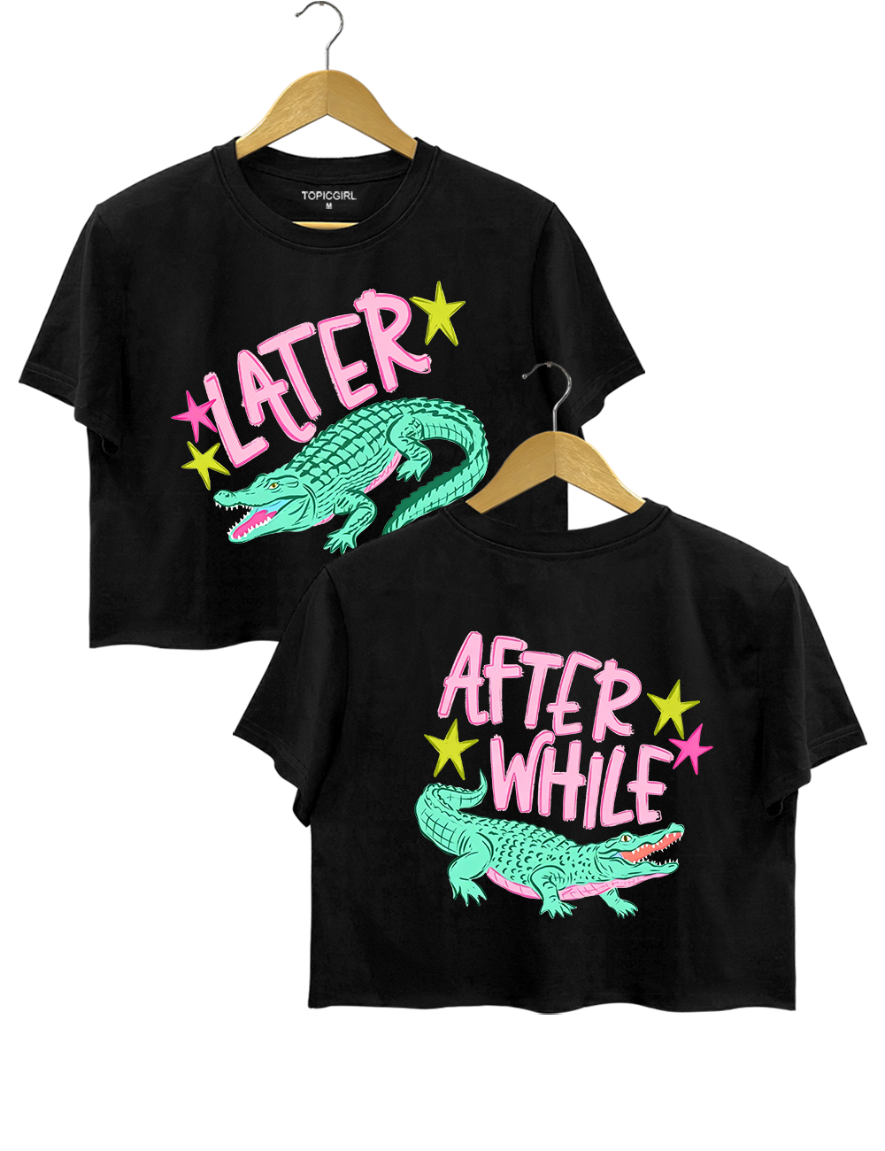Later Gator Alligator Summer Crop Top