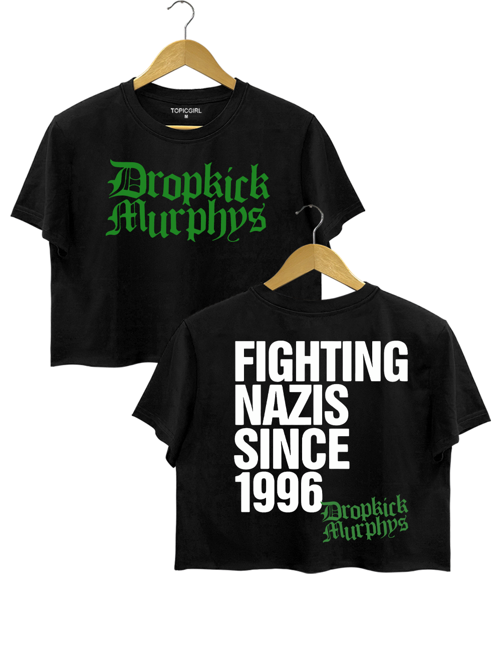 Dropkick Murphys Fighting Since 1996 Crop Top