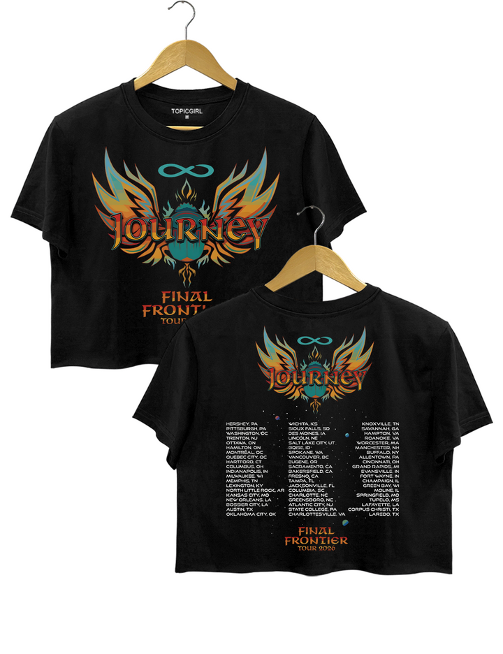 Journey Final Frontier Tour 2026 Crop Top