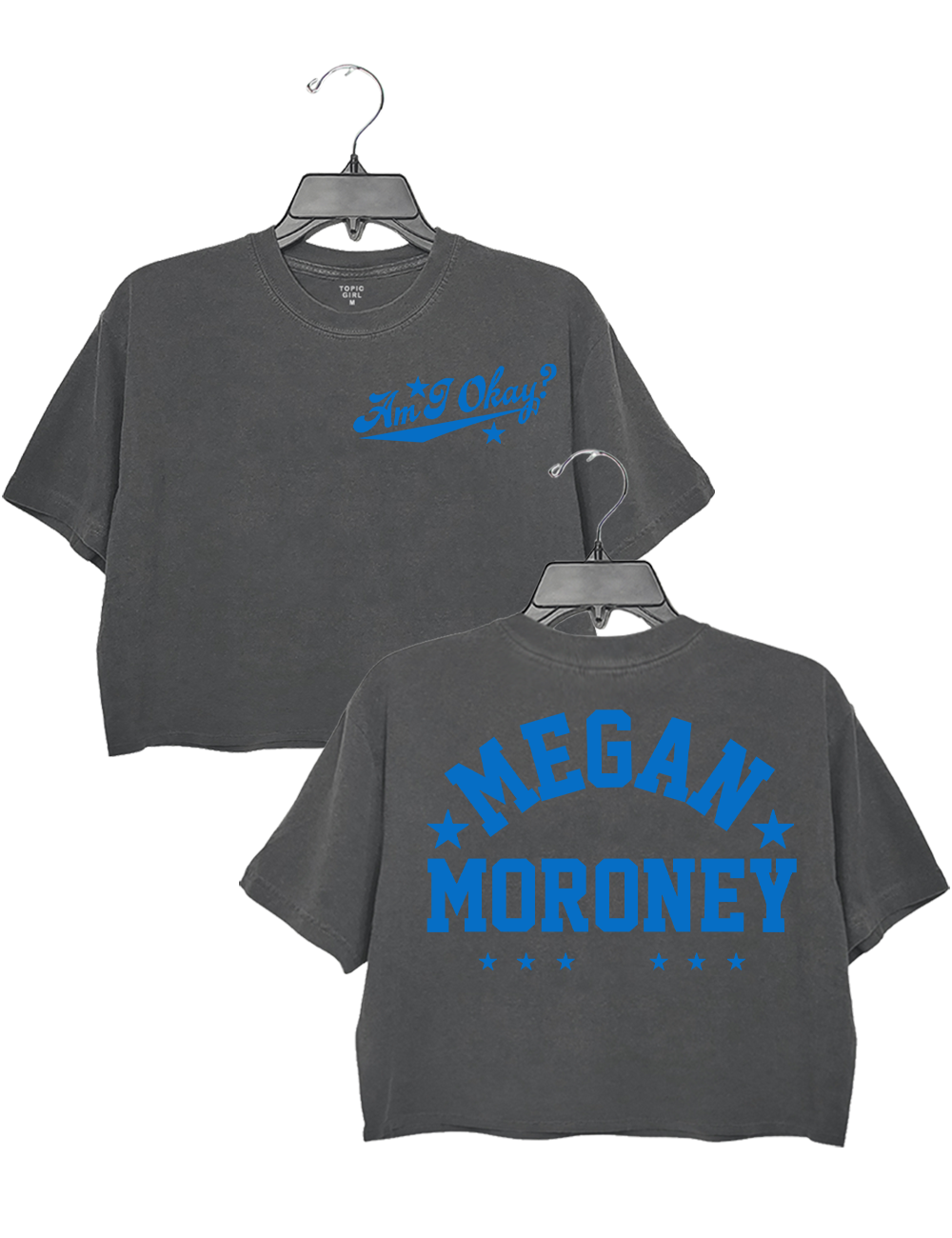 Megan Moroney Am l Okay Crop Top