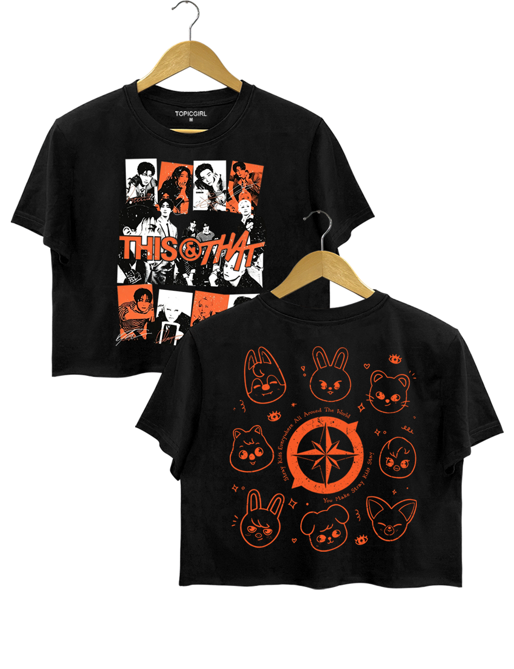 Stray Kids This &amp; That Skzoo Retro Crop Top
