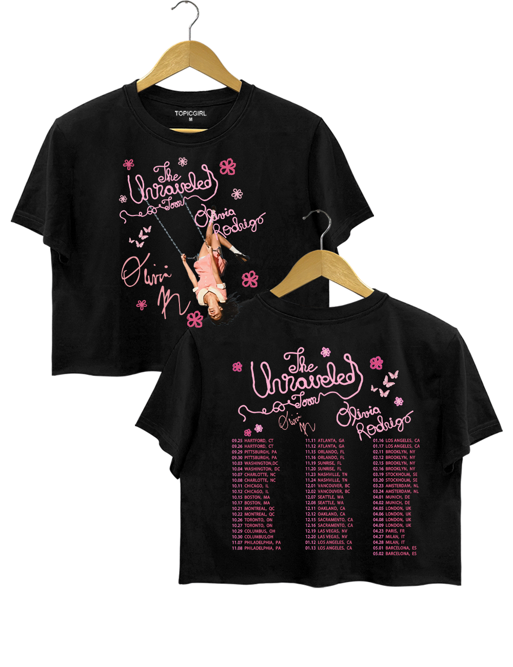 Olivia Rodrigo Concert Crop Top