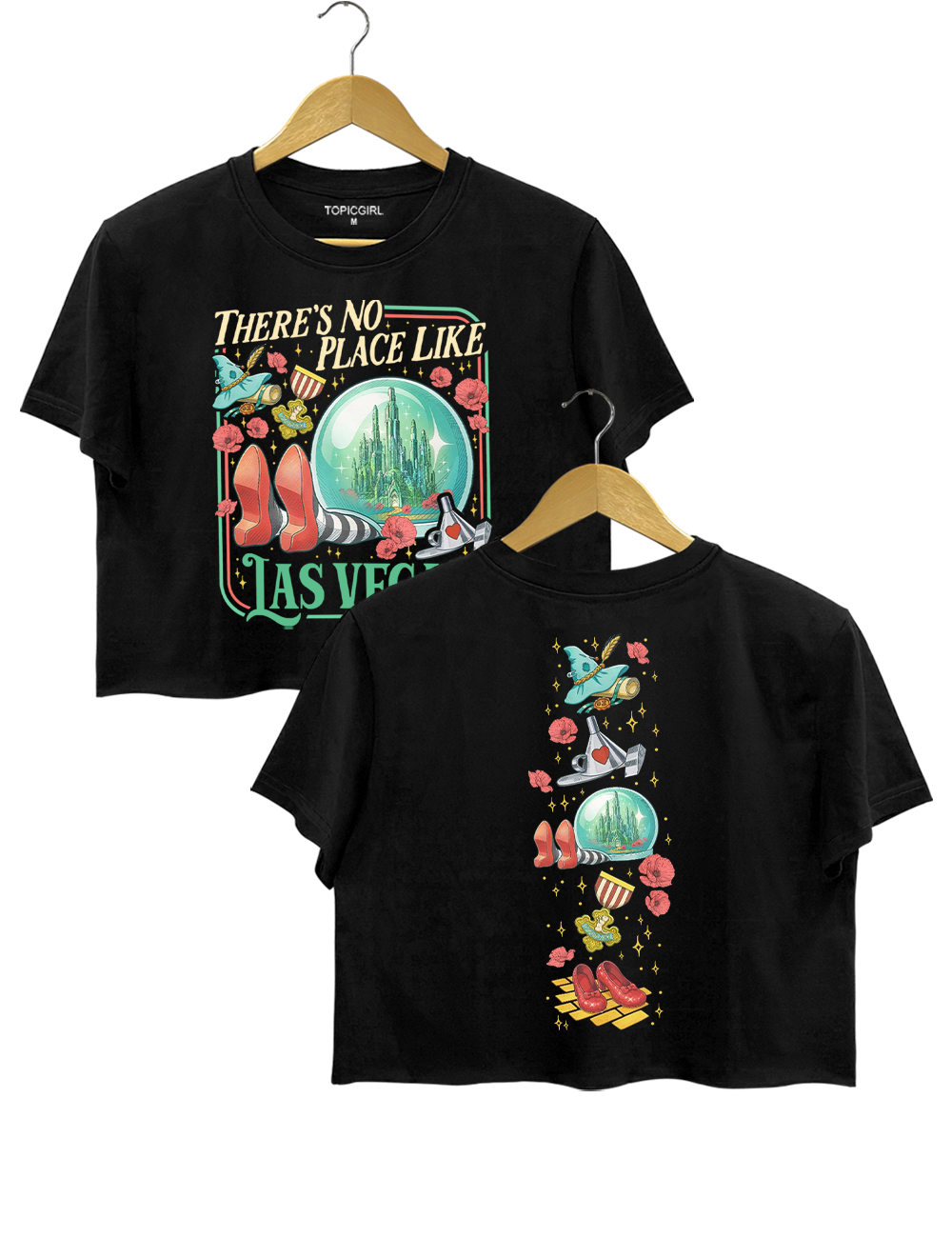 Wicked No Place Like Las Vegas Crop Top