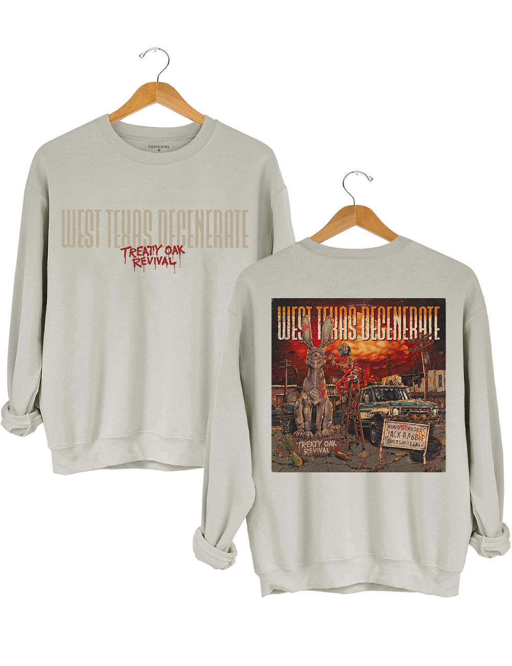 Treaty Oak Revival West Texas Degenerate Graphic Sweatshirt