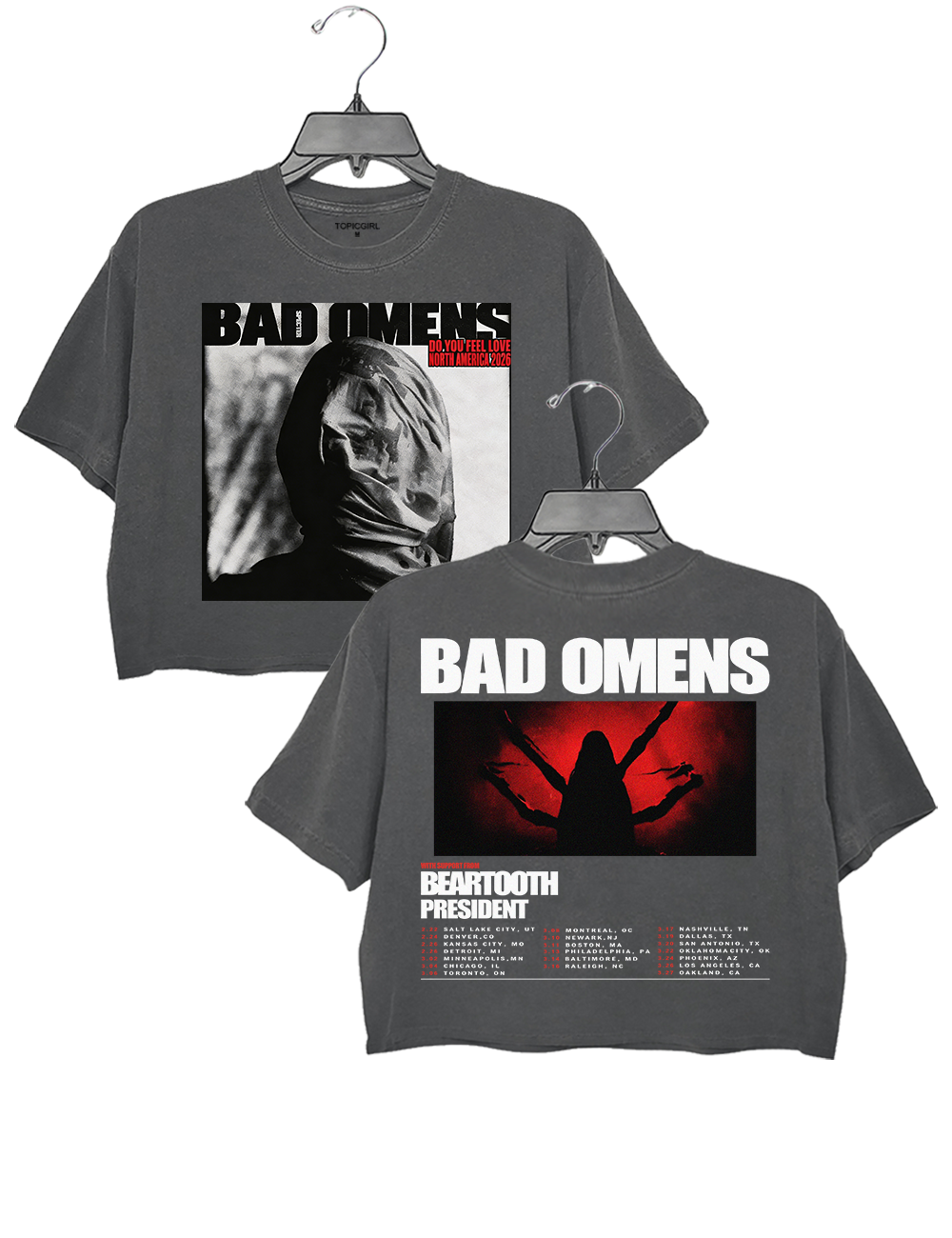 Bad Omens Do You Feel Love Crop Top