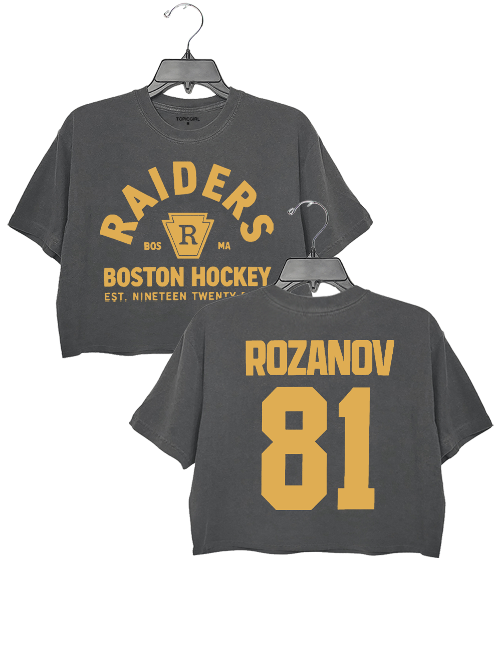 Ilya Rozanov 81-Boston Hudson Willians Connor Storrie Crop Top