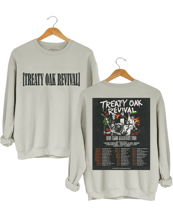Treaty Oak Revival Tour Sweatshirt