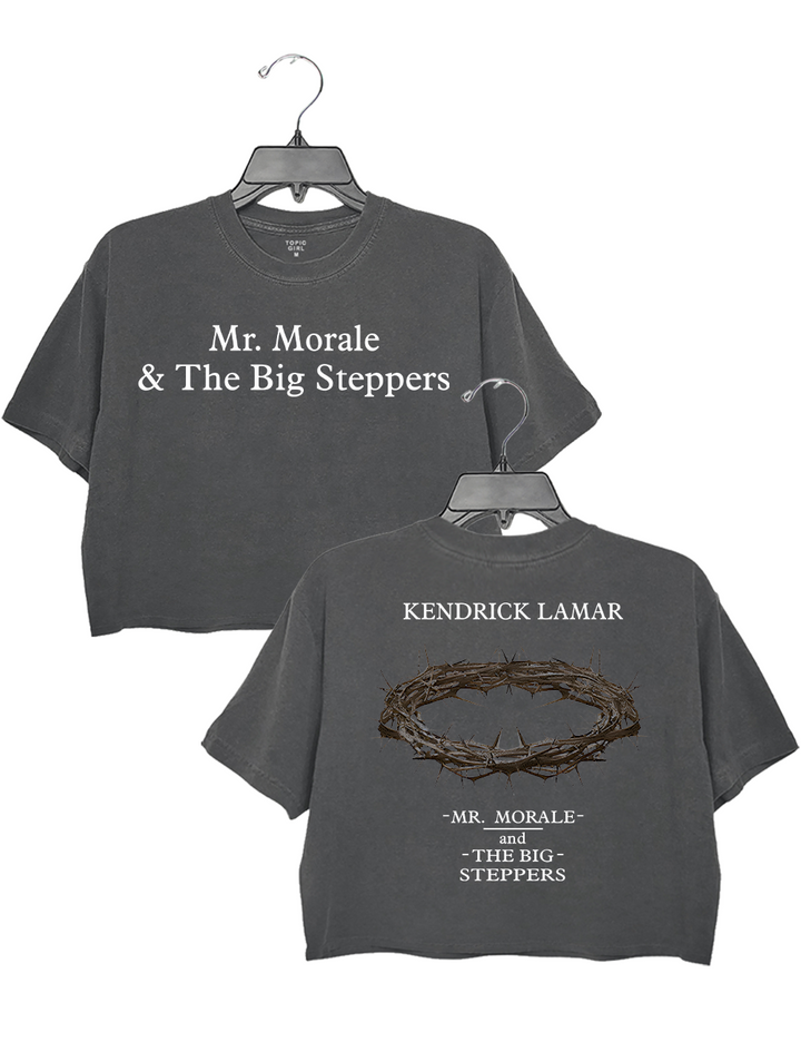 Kendriok Lamar Mir Morale The Big Steppers Crop Top