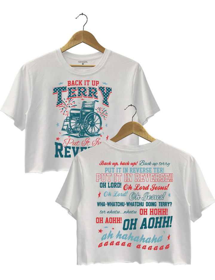 Independence Day Crop Top