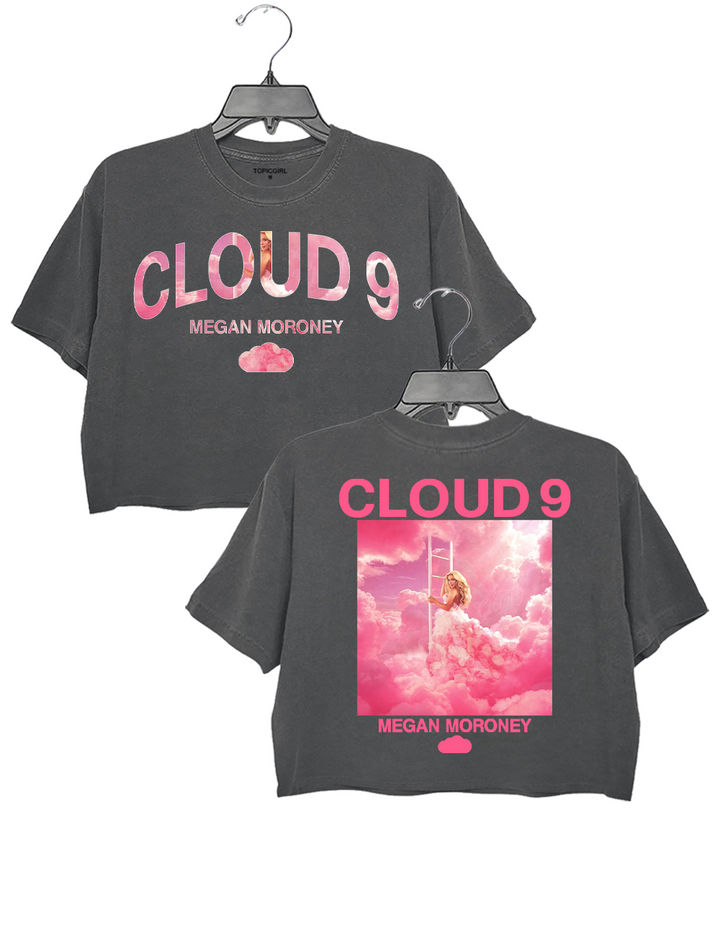 Megan Moroney Cloud 9 Tour Crop Top