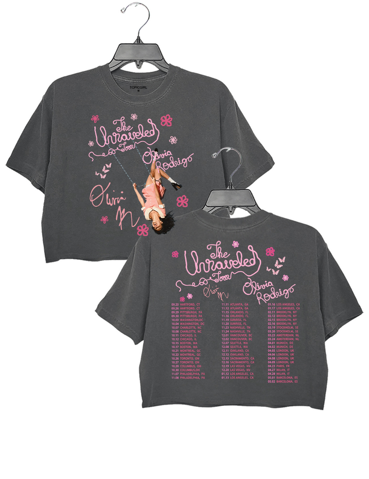 Olivia Rodrigo Concert Crop Top