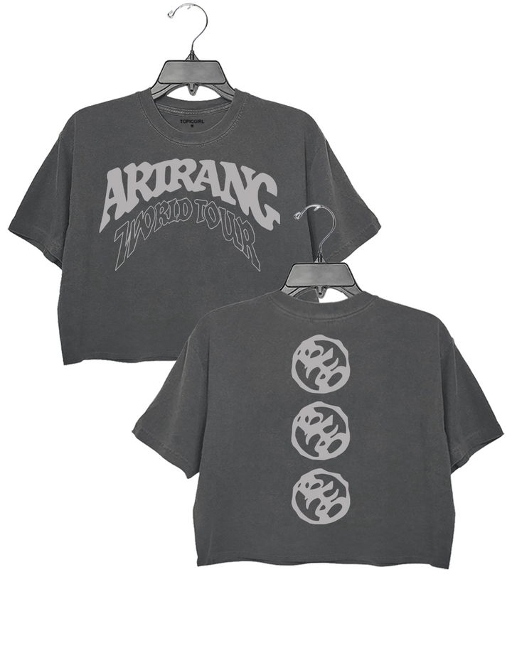 BTS World Tour Arirang Crop Top