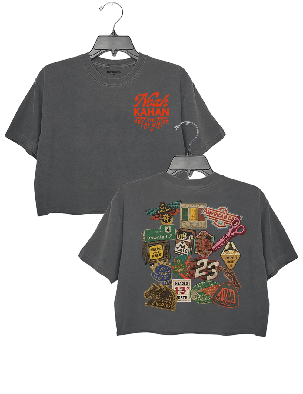 Noah Kahan The Divide Crop Top