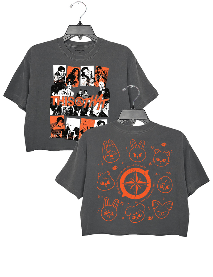 Stray Kids This &amp; That Skzoo Retro Crop Top