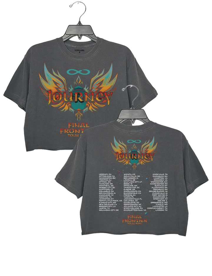 Journey Final Frontier Tour 2026 Crop Top