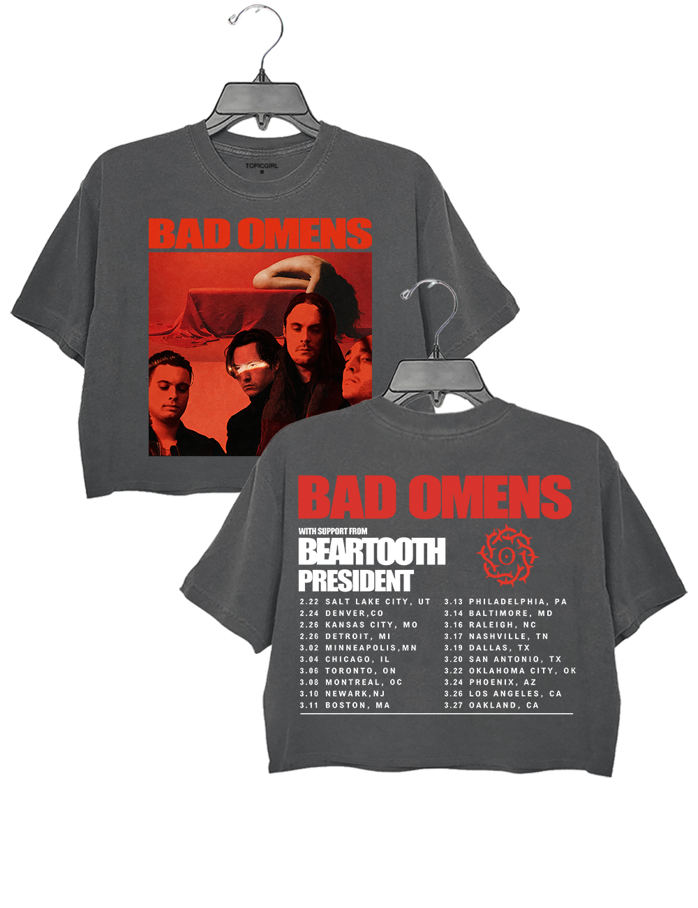 Bad Omens Crop Top