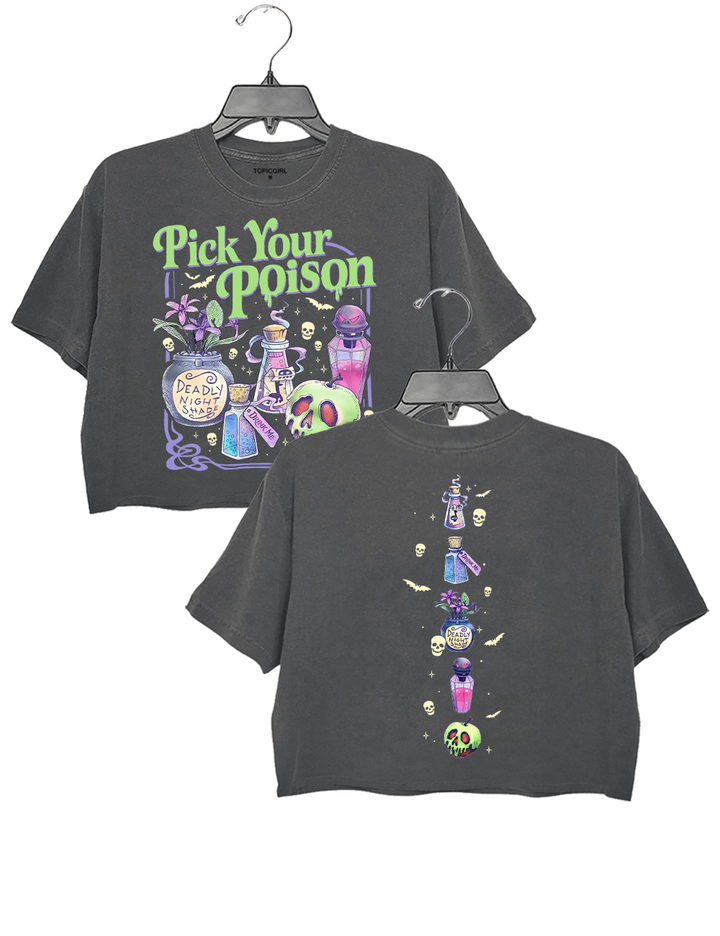 Pick Your Poison Crop Top
