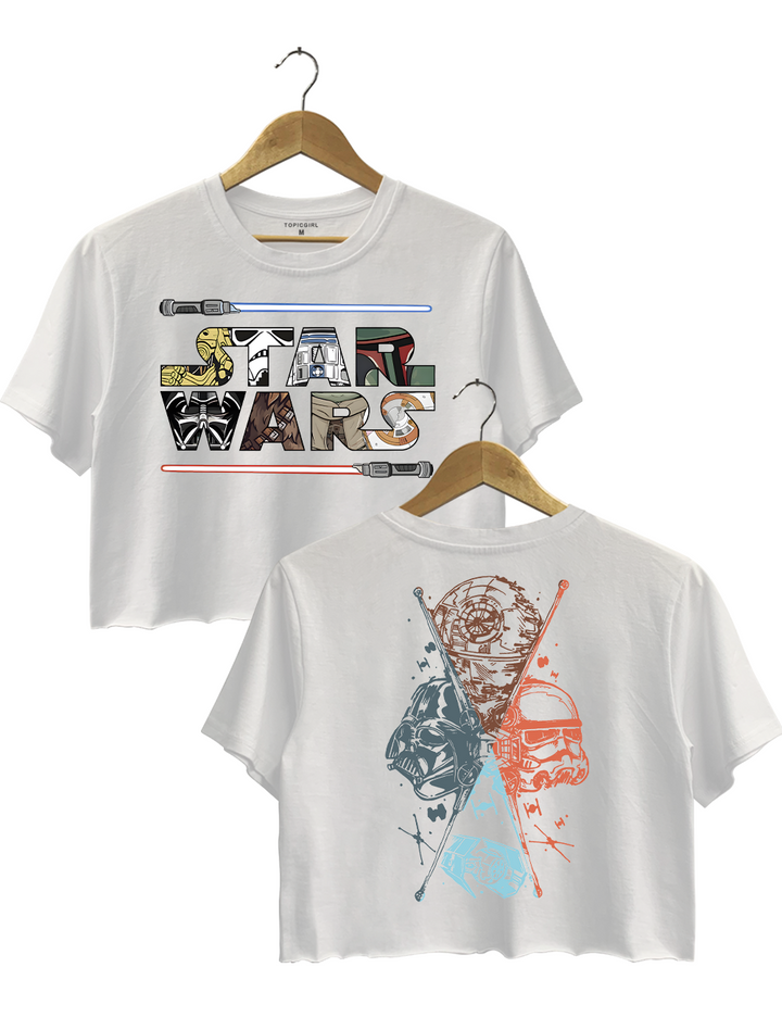 Classic Star Wars Crop Top