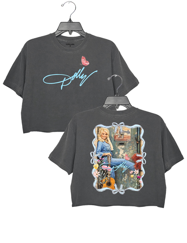 Dolly Parton Nashville Crop Top