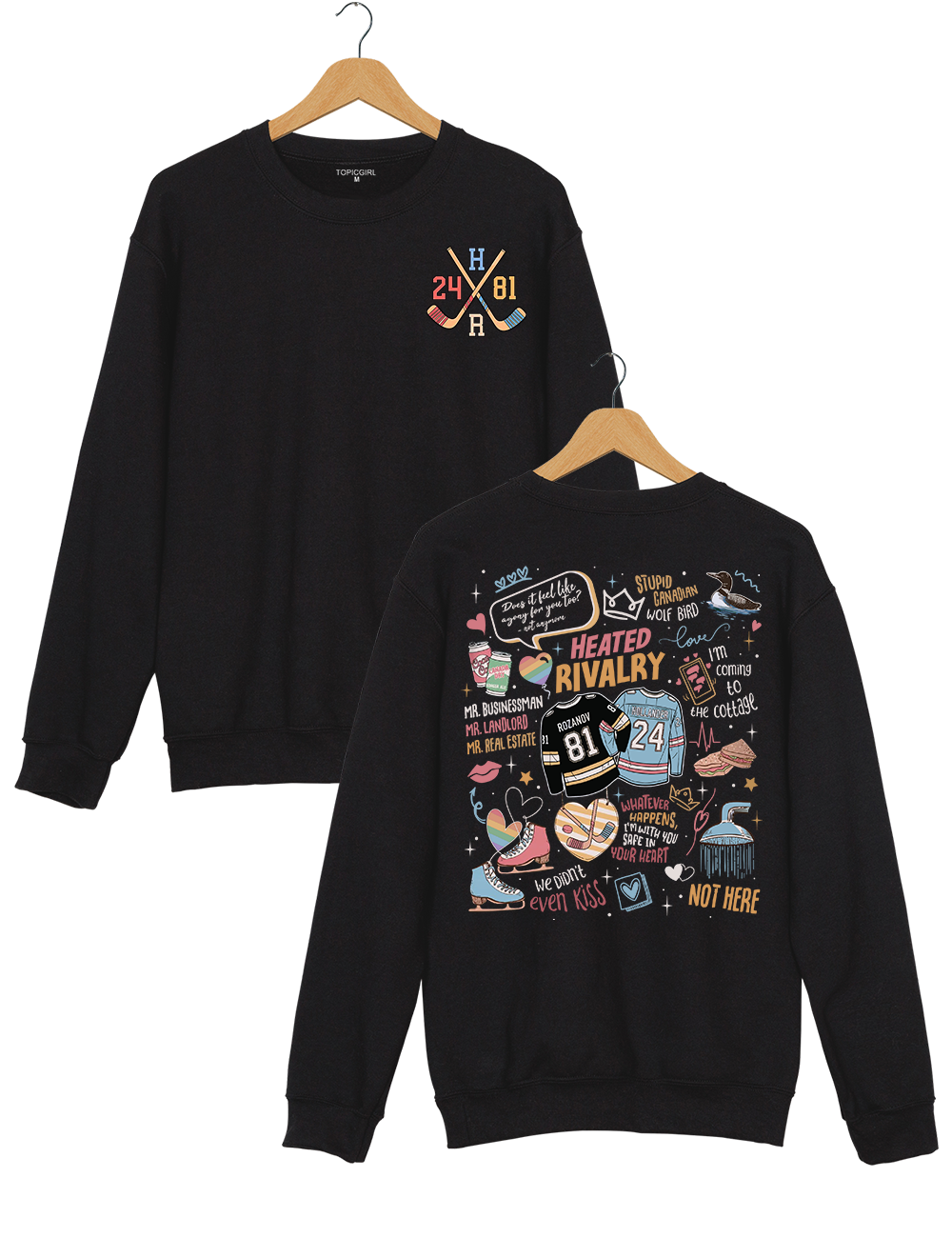 Heated Rivalry Romance Sweatshirt