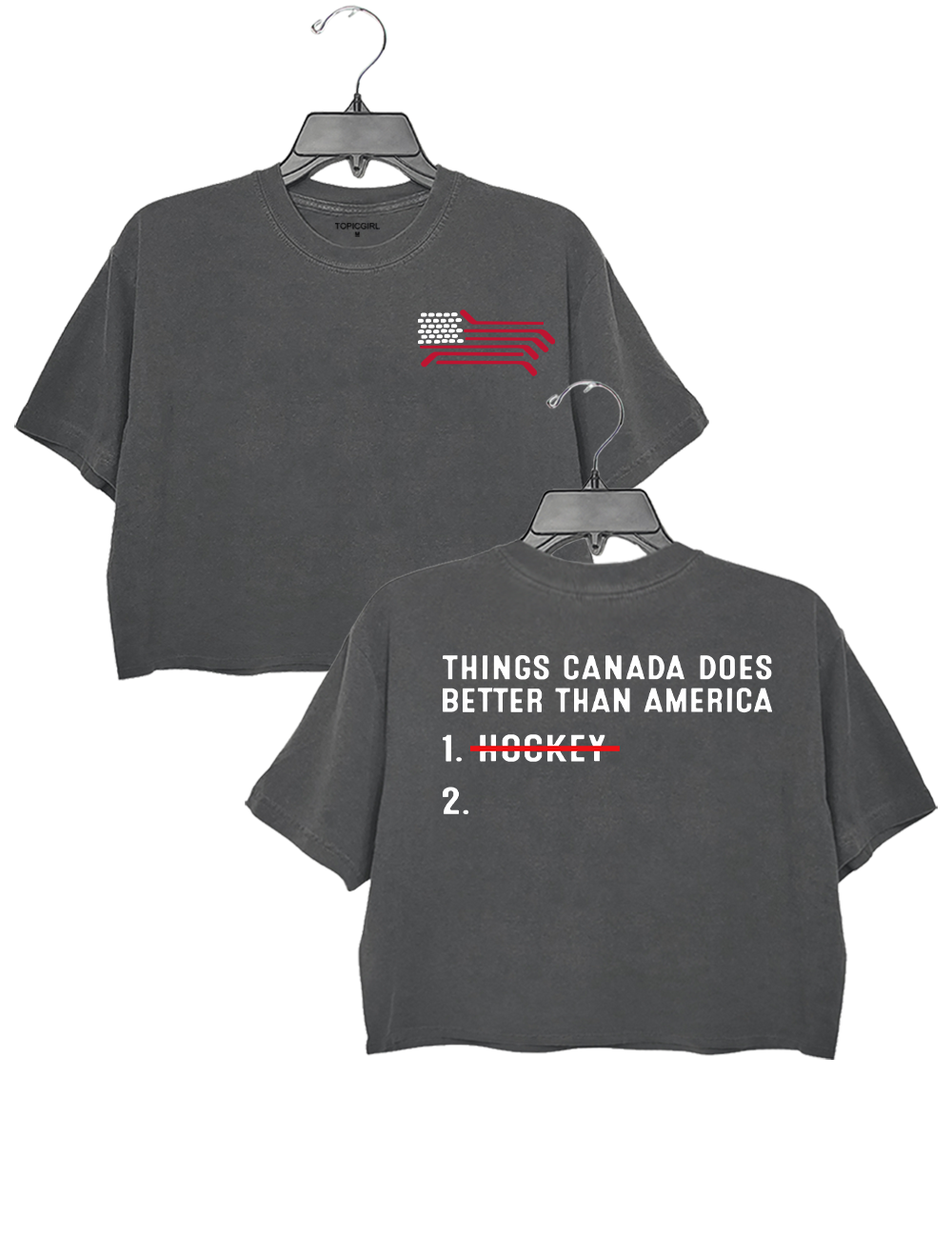 Funny Things Canada Does Better Than America Crop Top