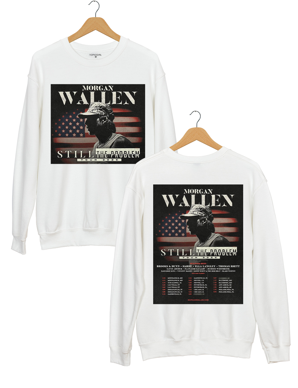 Morgan Wallen Still The Problem Tour 2026 Sweatshirt