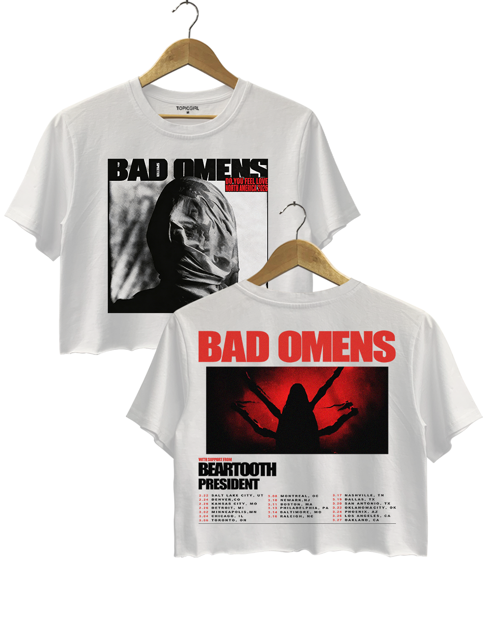 Bad Omens Do You Feel Love Crop Top