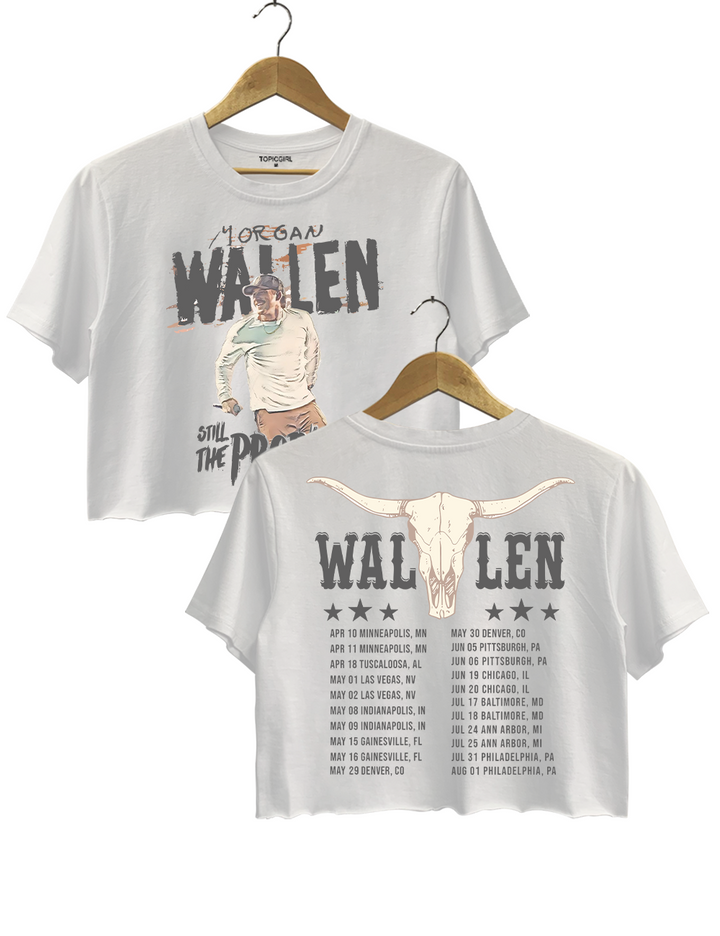 Morgan Wallen 2026 Still The Problem Crop Top