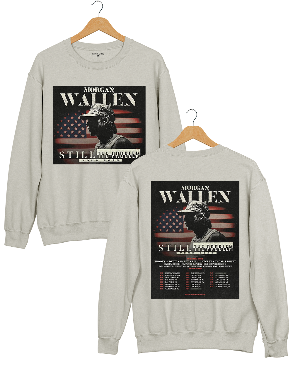 Morgan Wallen Still The Problem Tour 2026 Sweatshirt