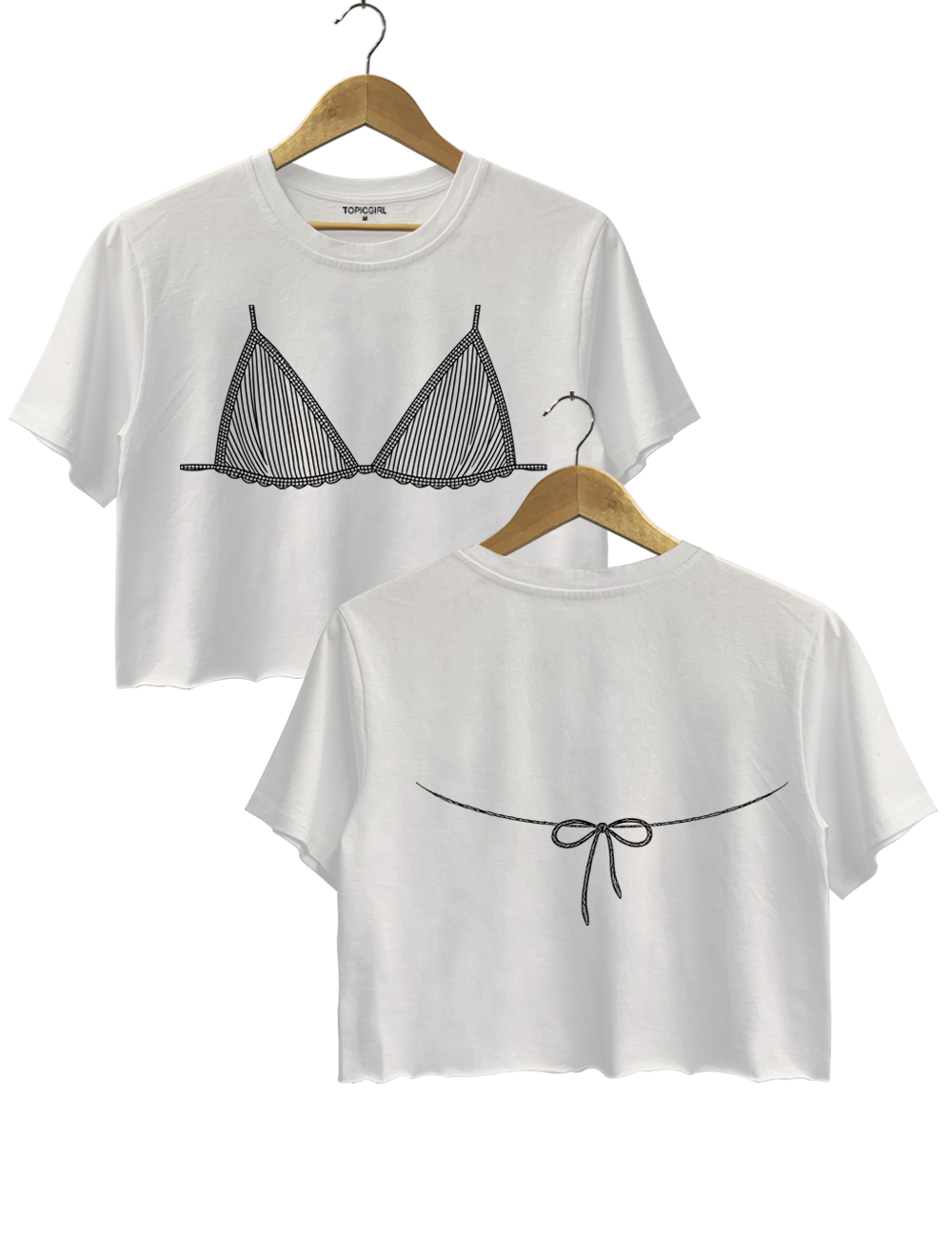 Coastal Bikini Crop Top