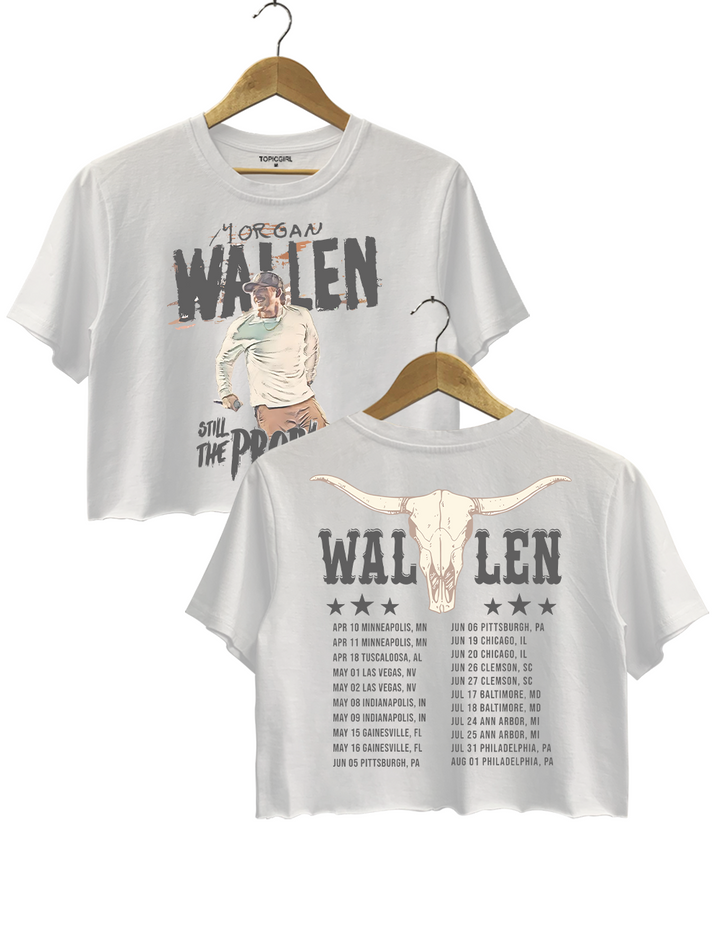 Morgan Wallen 2026 Still The Problem Crop Top