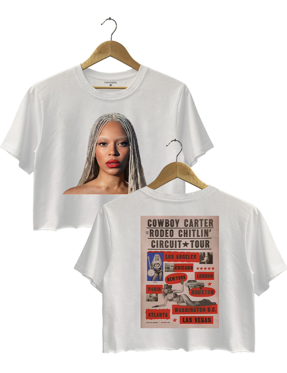 Beyoncé Rodeo Chitlin Circuit Tour 2025 Crop Top – Topicgirl