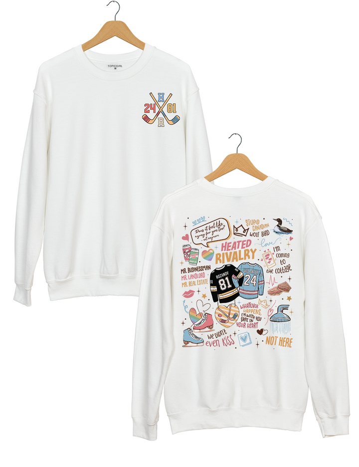Heated Rivalry Romance Sweatshirt