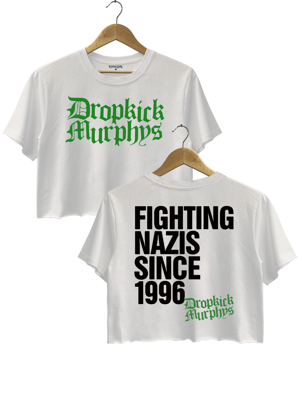 Dropkick Murphys Fighting Since 1996 Crop Top