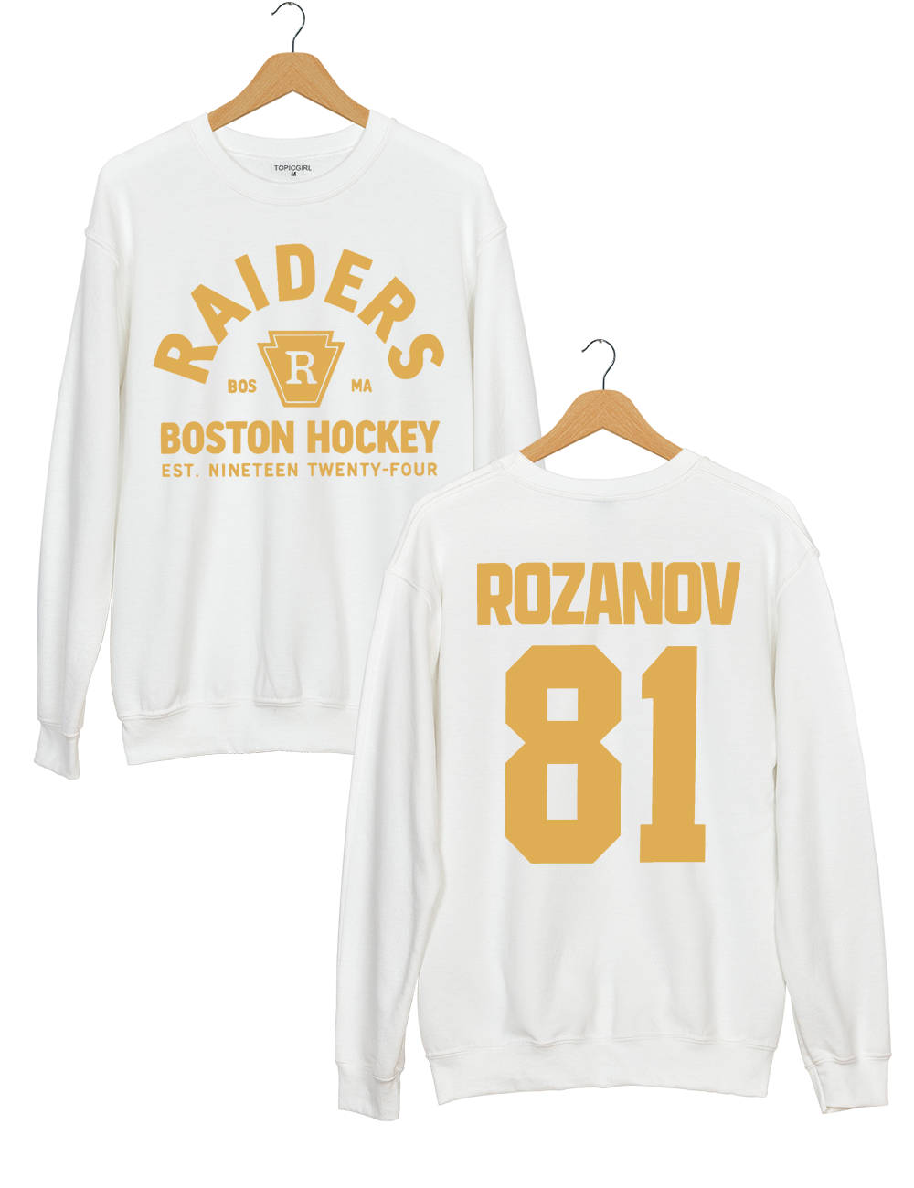 Ilya Rozanov 81 - Boston Hudson Willians Connor Storrie Sweatshirt
