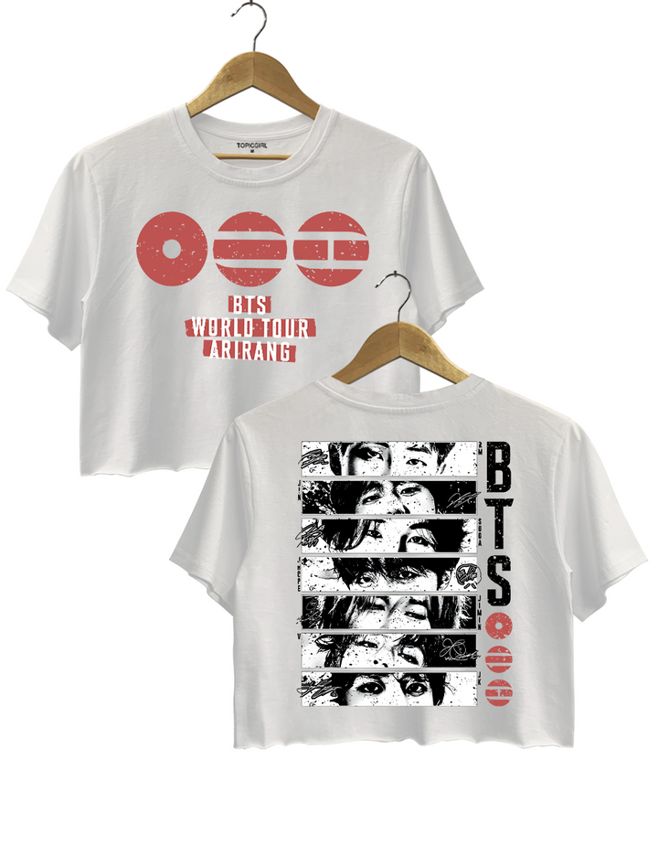 BTS World Tour Arirang Crop Top