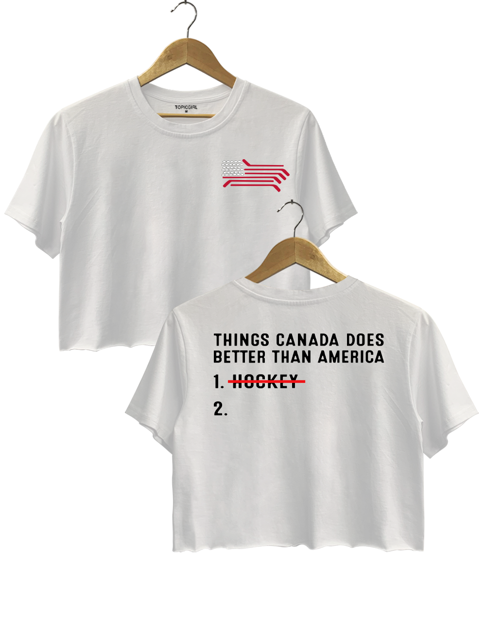 Funny Things Canada Does Better Than America Crop Top