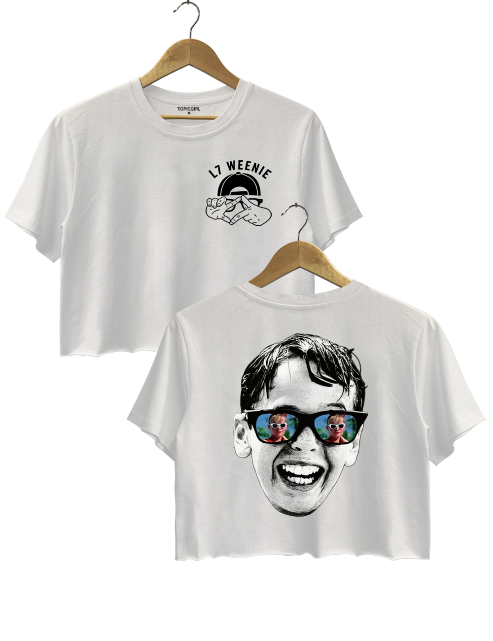 Sandlot L7 Weenie Crop Top