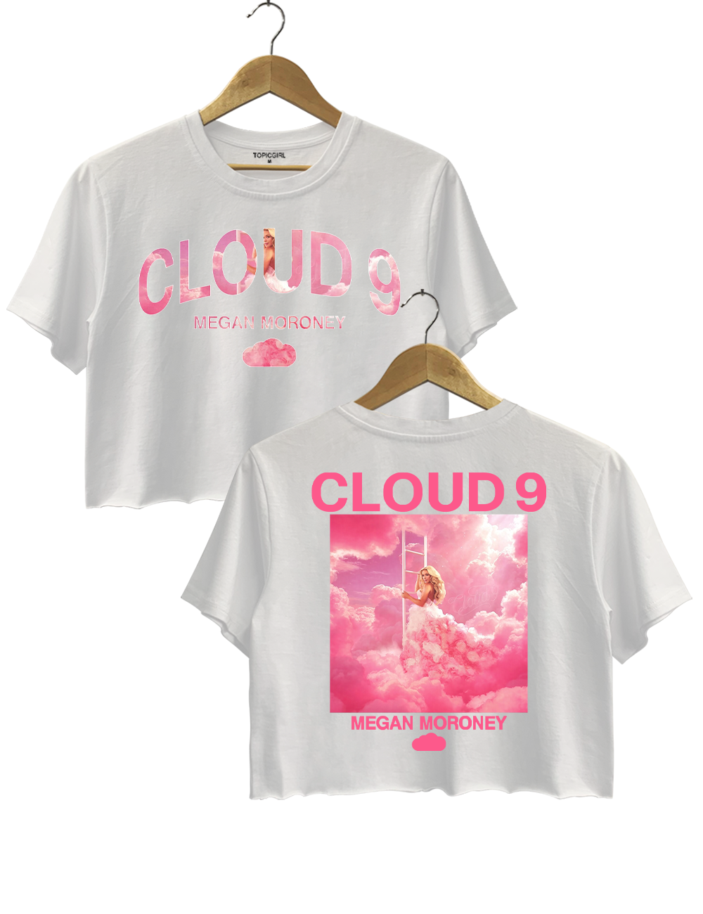 Megan Moroney Cloud 9 Tour Crop Top