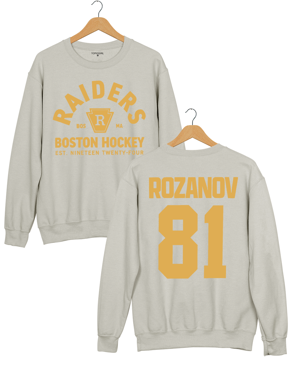 Ilya Rozanov 81 - Boston Hudson Willians Connor Storrie Sweatshirt