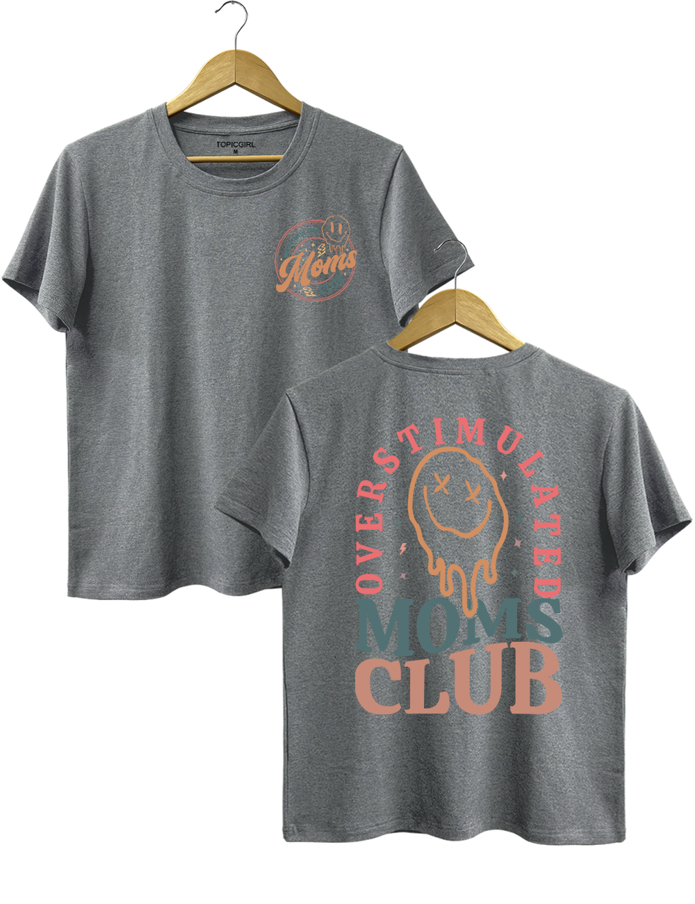 Overstimulated Moms Club Crop Top